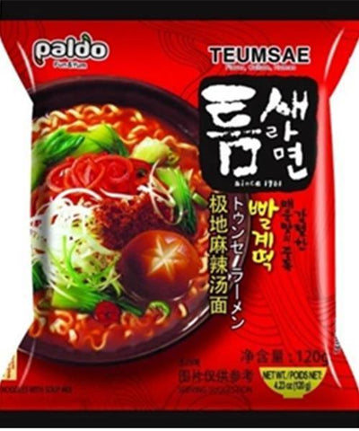 PALDO Ramen Teumsaemen Scharf 120 g (06.08.2023) - Nudeln