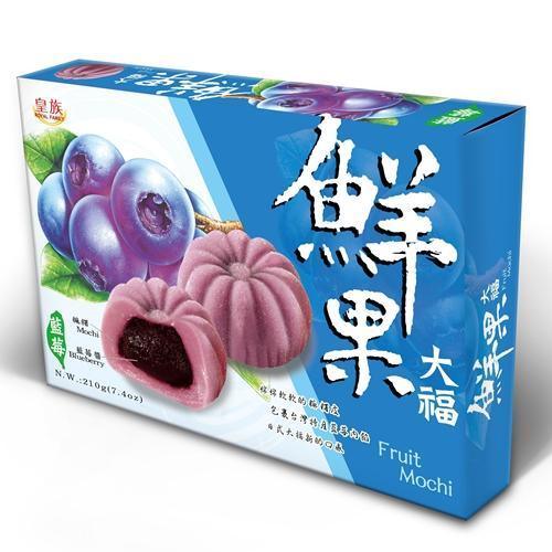 ROYAL FAMILY Frucht Mochi Blaubeere 6 x 35 g - Snack Foods