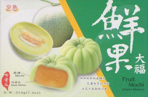 ROYAL FAMILY Frucht Mochi Galiamelone 6 x 35 g - Snack Foods