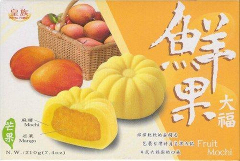 ROYAL FAMILY Frucht Mochi Mango 6 x 35 g - Snack Foods