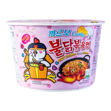 Samyang Becher Ramen Big, Hot Chicken Carbonara 105 g - Instant Nudeln