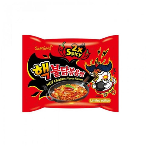 Samyang Hot Chicken Ramen 2 x scharf 140 g - Instant Nudeln