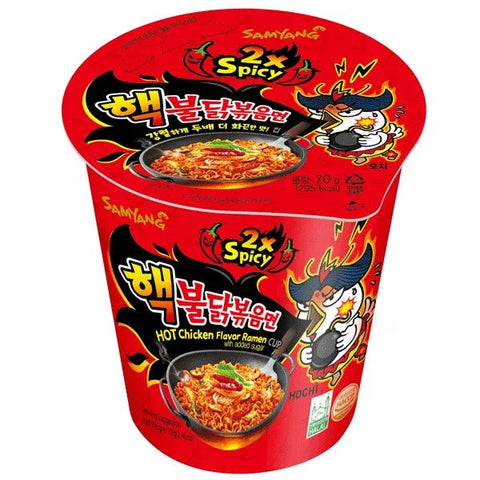 Samyang Hot Chicken Ramen Extrem Scharf Cup 70 g - Instant Nudeln