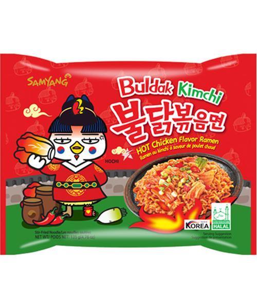 Samyang Hot Chicken Ramen Kimchi 135 g - Instant Nudeln