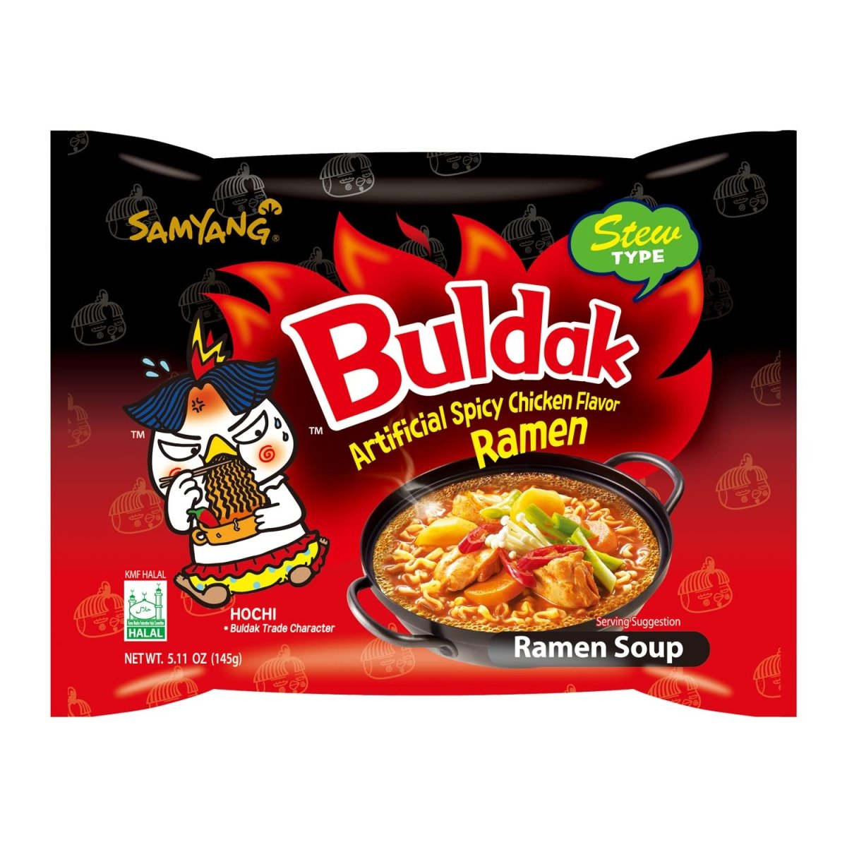 Samyang Hot Chicken Ramen Stew 145 g - Instant Nudeln