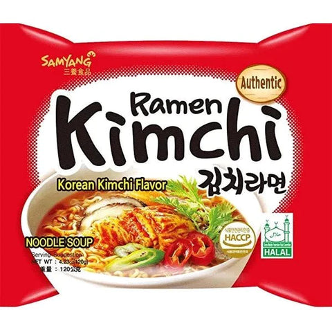 Samyang Instant Nudelsuppe Kimchigeschmack 120 g - Instant Nudeln