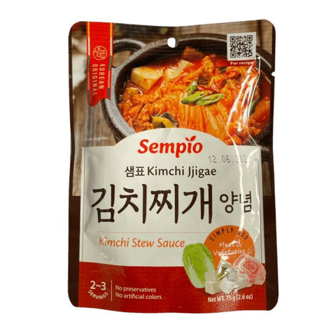 Sempio Kimchi Jiigae, Kimchi-Eintopfsauce 75 g - Würzmittel & Saucen