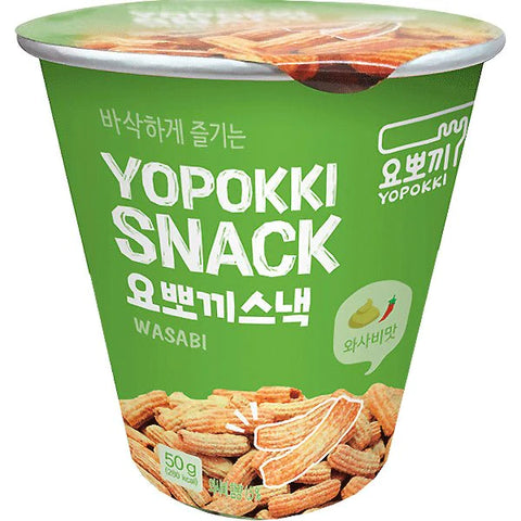 Young Poong Yopokki Snack Wasabi 50 g - Snack Foods