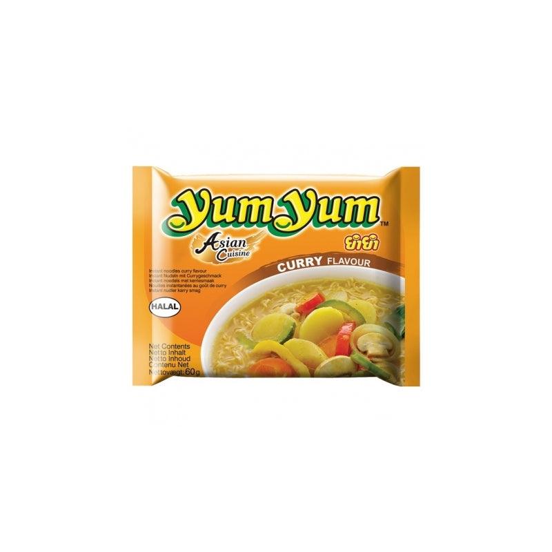 Yum Yum Instant Nudeln Curry 60 g - Nudeln