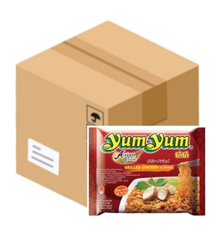 Yum Yum Instant Nudeln Grillhähnchen 30 x 70 g 1 Karton - Nudeln