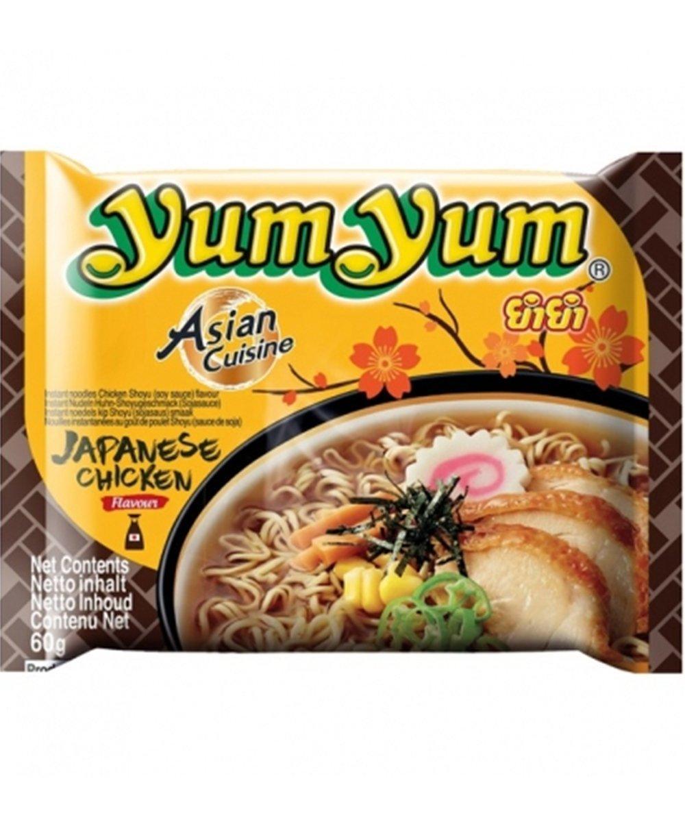 Yum Yum Instant Nudeln mit japananischem Huhn 60 g - Nudeln