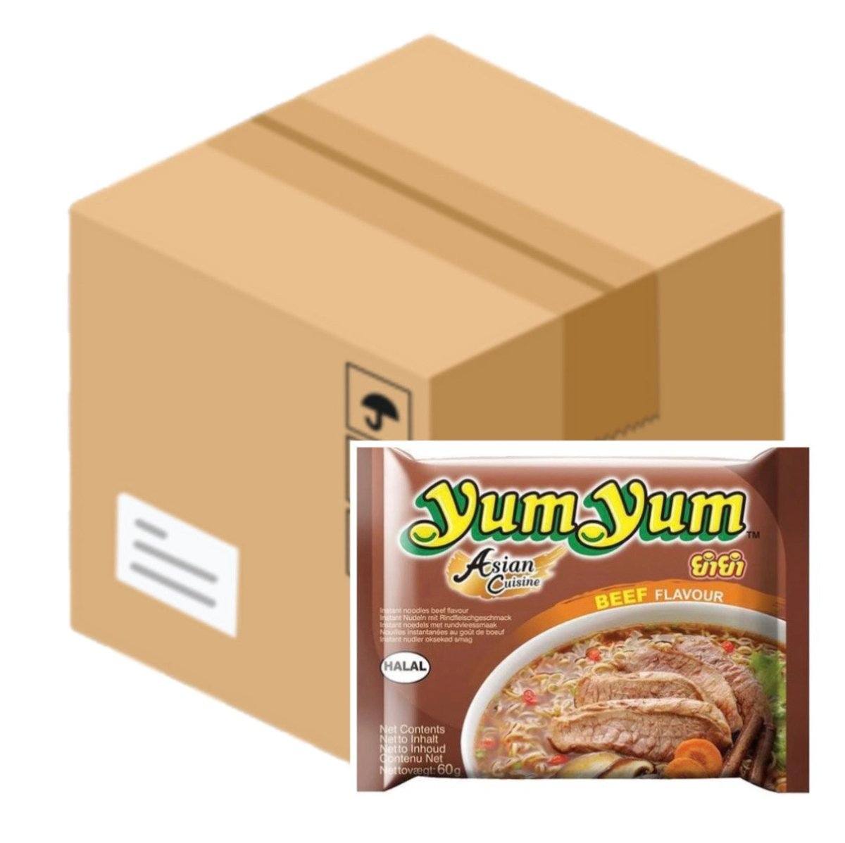 Yum Yum Instant Nudeln Rindfleisch 30 x 60 g 1 Karton - Nudeln