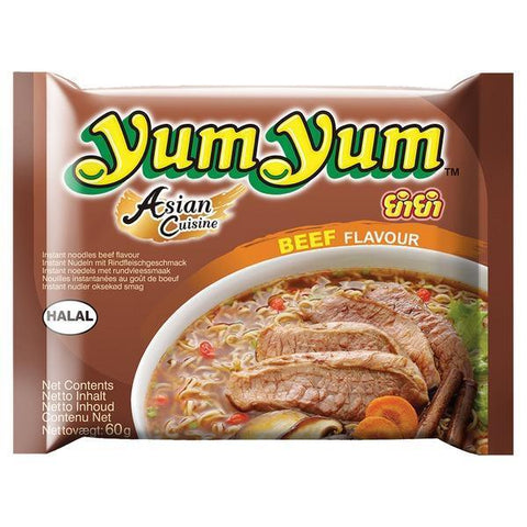 Yum Yum Instant Nudeln Rindfleisch 60 g - Nudeln