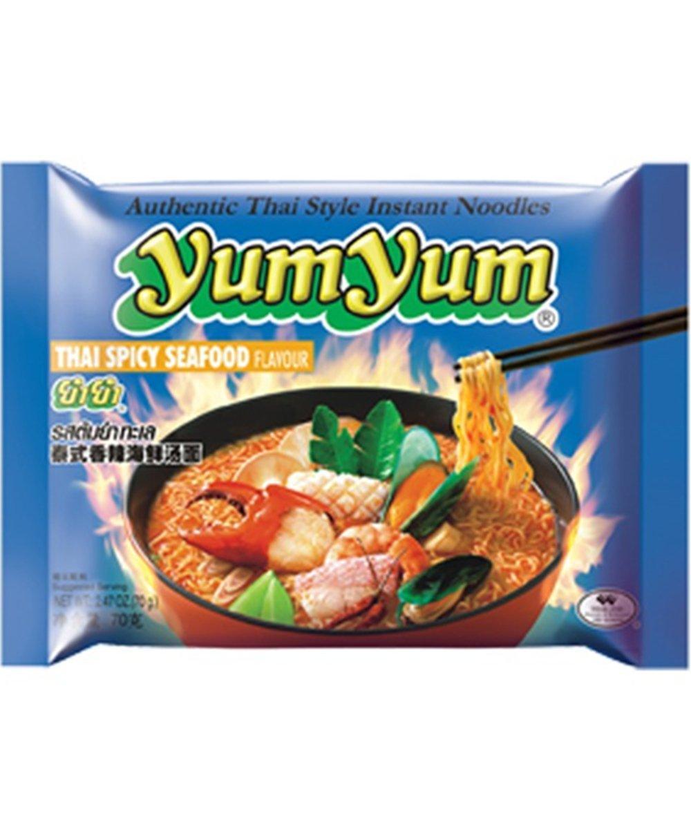 Yum Yum Instant Scharfe Meeresfrüchte Nudeln 70 g - Nudeln